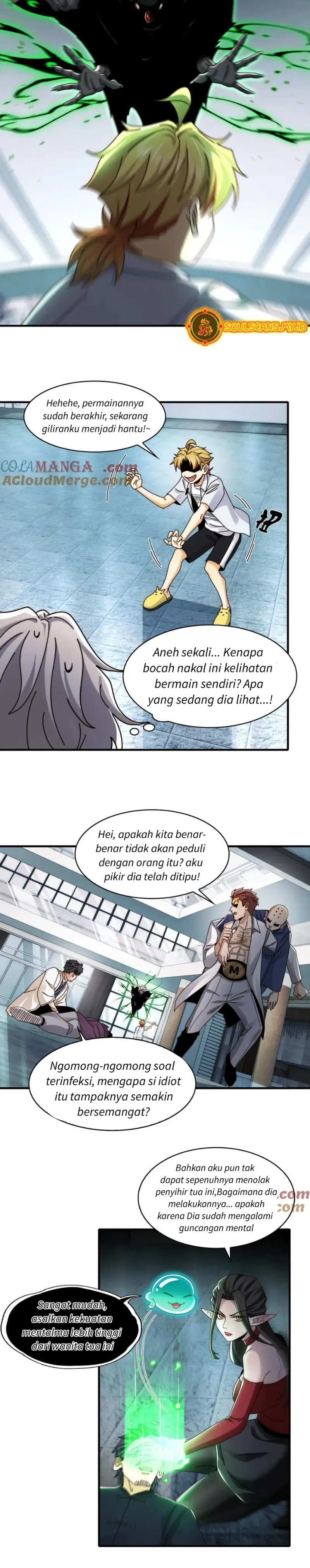 In the Face of Mental Illness Ghosts Are Nothing Chapter 109 Gambar 4