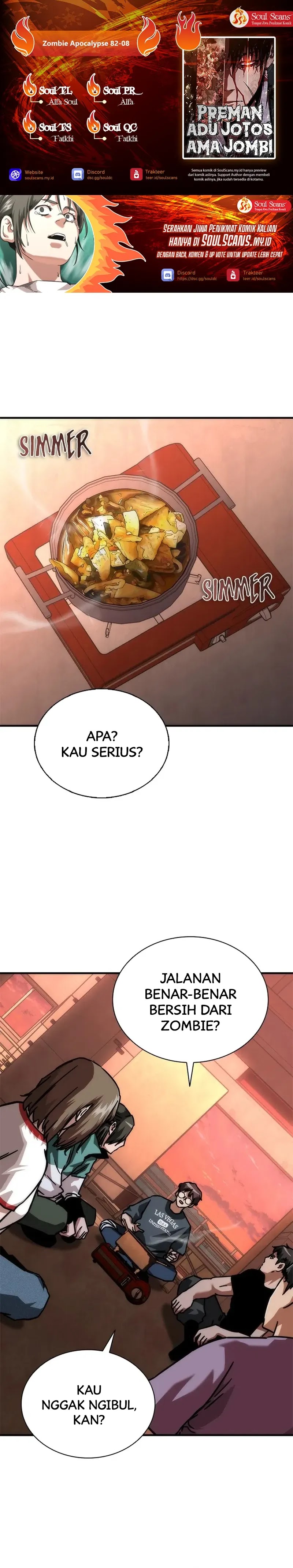 Baca Komik Zombie Apocalypse 82-08 Chapter 65 Gambar 1