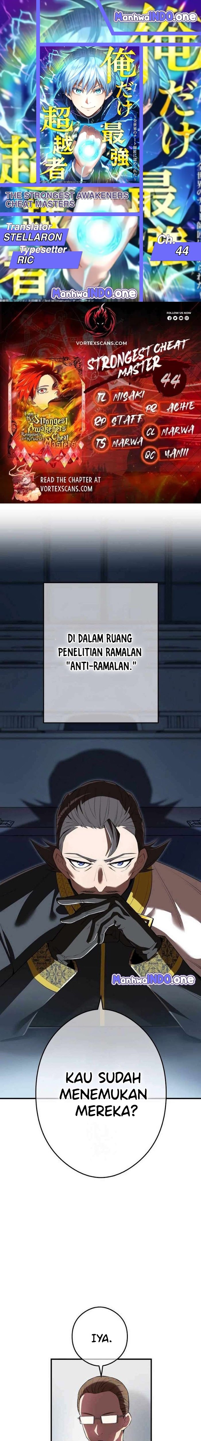 Baca Komik I Am the Strongest Awakeners, Recognized by All of the World’s Cheat Masters Chapter 44 Gambar 1