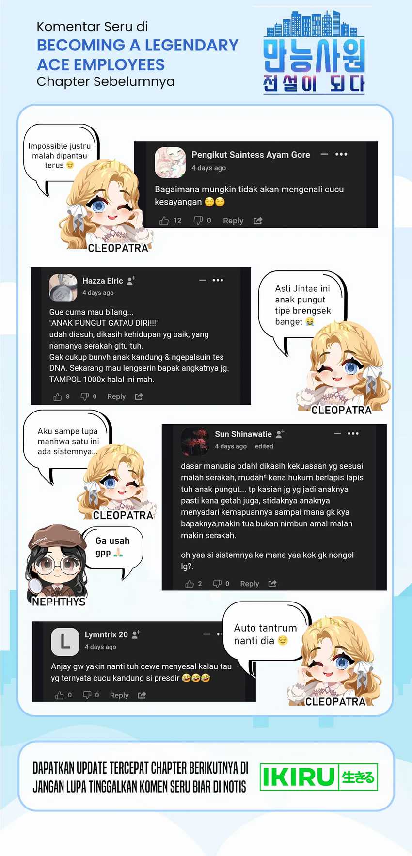 Becoming a Legendary Ace Employee Chapter 78 Gambar 17