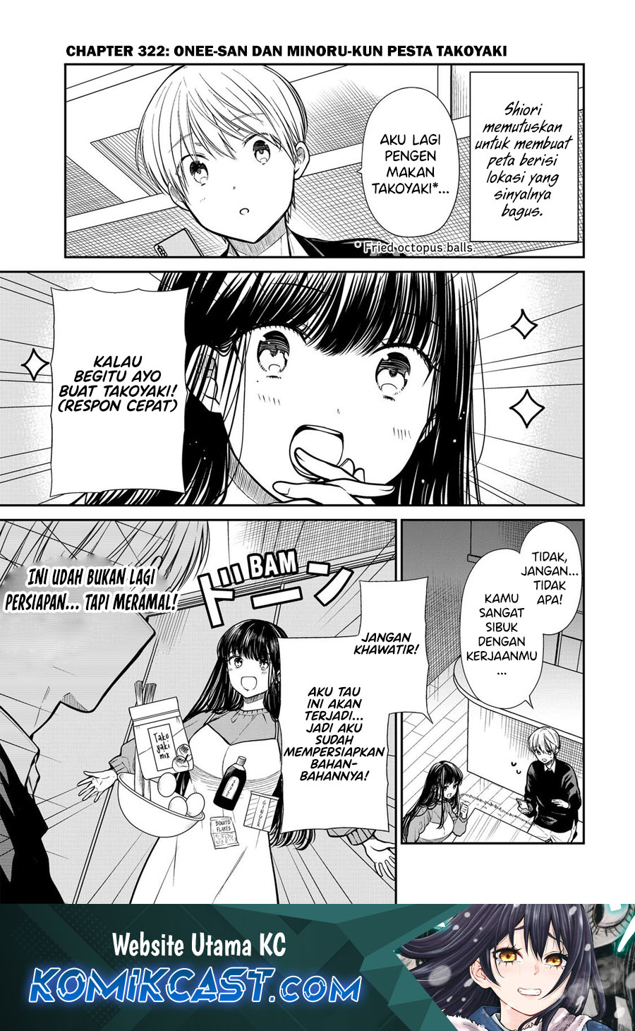 Baca Manga Danshi Koukousei wo Yashinaitai Onee-san no Hanashi Chapter 322 Gambar 2