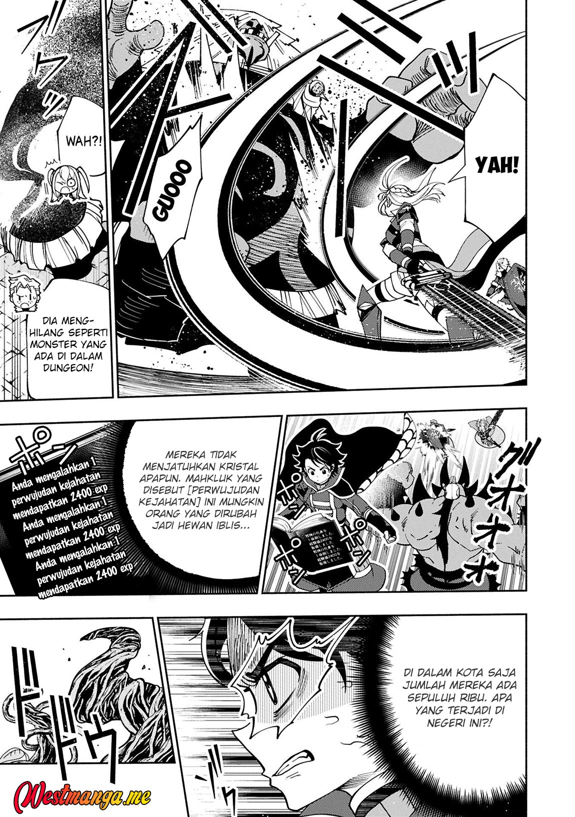 Hell Mode: Yarikomi Suki no Gamer wa Hai Settei no Isekai de Musou Suru Chapter 76.1 Gambar 5