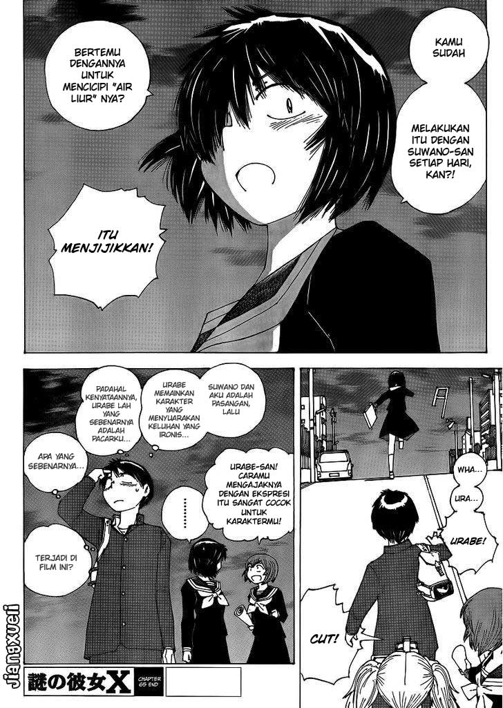 Nazo no Kanojo X Chapter 65 Gambar 20