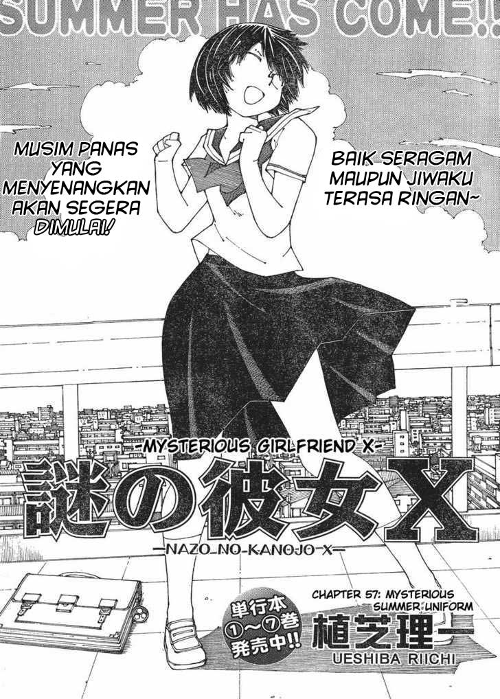 Baca Komik Nazo no Kanojo X Chapter 57 Gambar 1