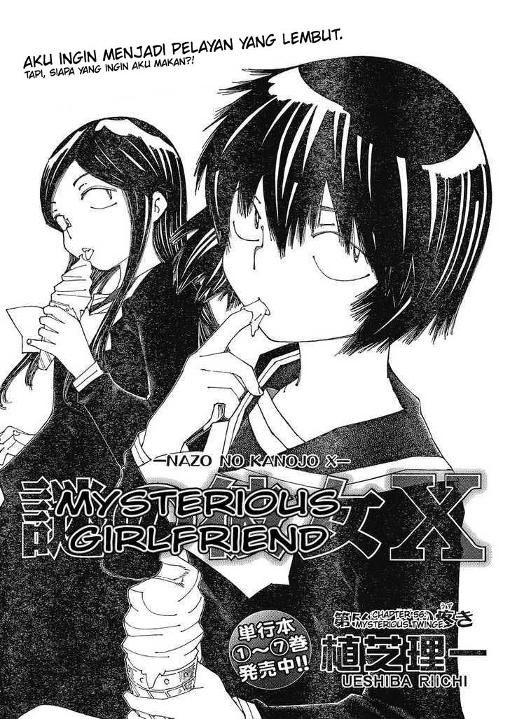 Baca Komik Nazo no Kanojo X Chapter 56 Gambar 1