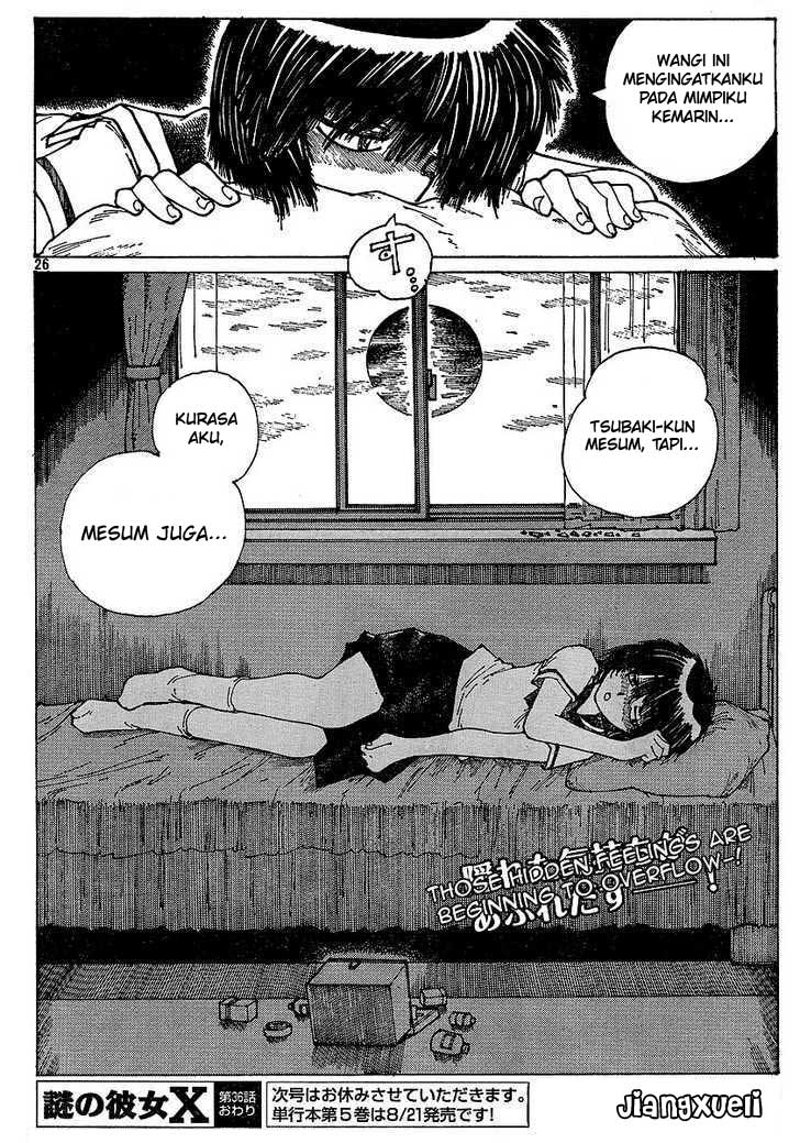 Nazo no Kanojo X Chapter 36 Gambar 27