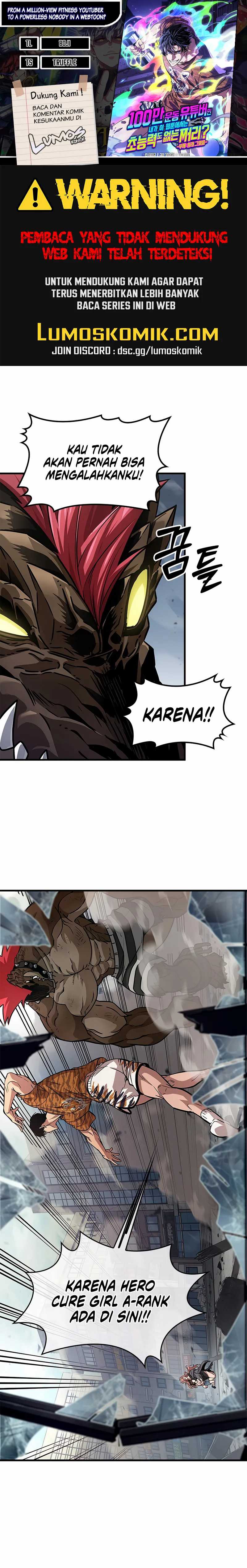 Baca Komik A Million-Sub Gym Influencer Becomes a Webtoon Loser? Chapter 2 Gambar 1