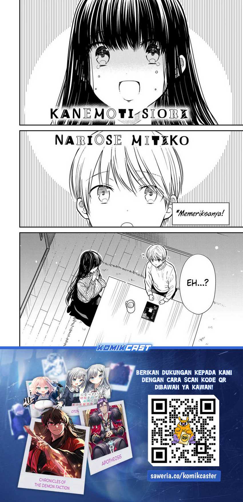 Danshi Koukousei wo Yashinaitai Onee-san no Hanashi Chapter 325 Gambar 9