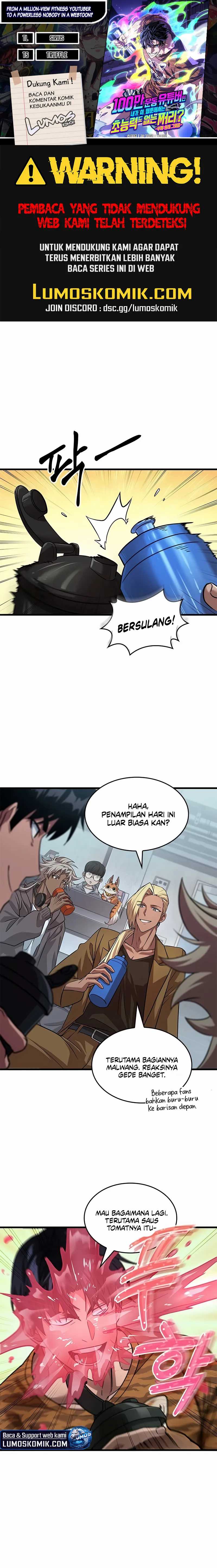 Baca Komik A Million-Sub Gym Influencer Becomes a Webtoon Loser? Chapter 6 Gambar 1