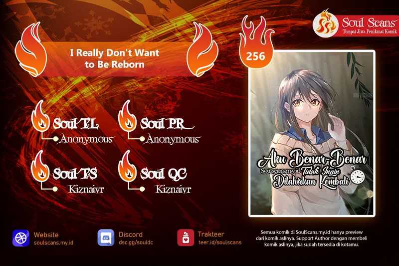 Baca Komik I Really Don’t Want to Be Reborn Chapter 256 Gambar 1