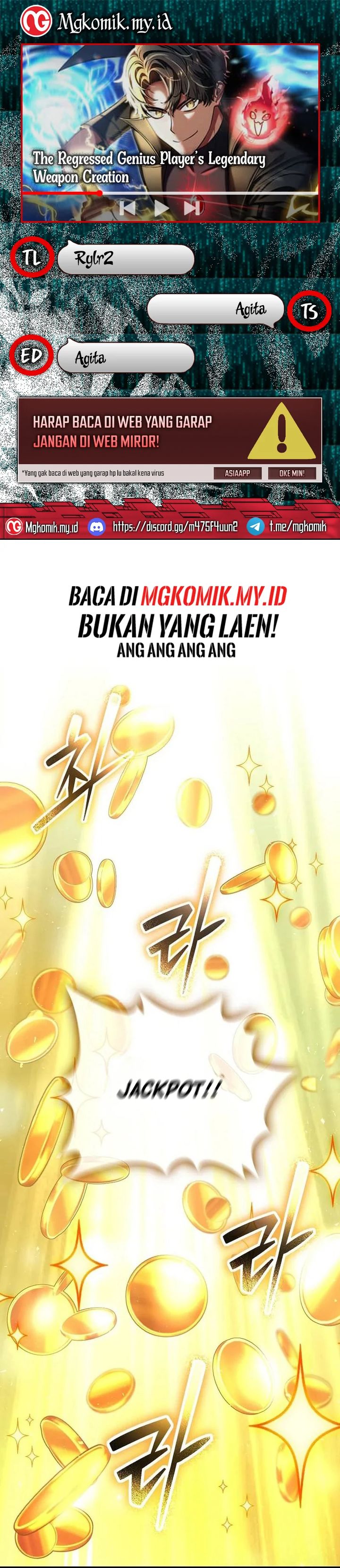 Baca Komik The Regressed Genius Player’s Legendary Weapon Creation Chapter 40 Gambar 1