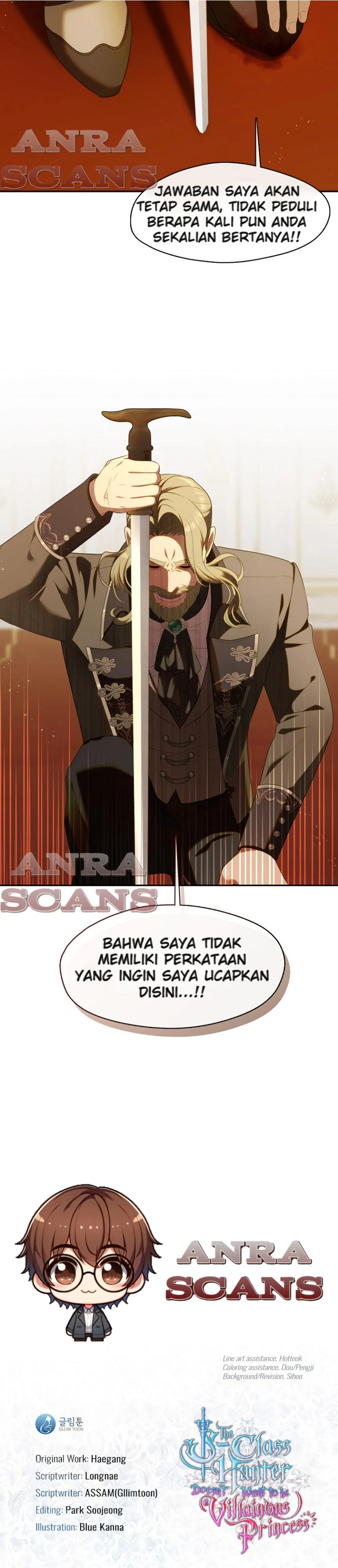 The S-Class Hunter Doesn’t Want to Be a Villainous Princess Chapter 58 Gambar 112