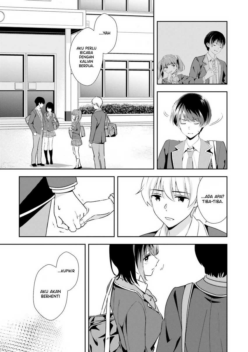Sankaku no Kyori wa Kagiri nai Zero Chapter 17-END Gambar 14