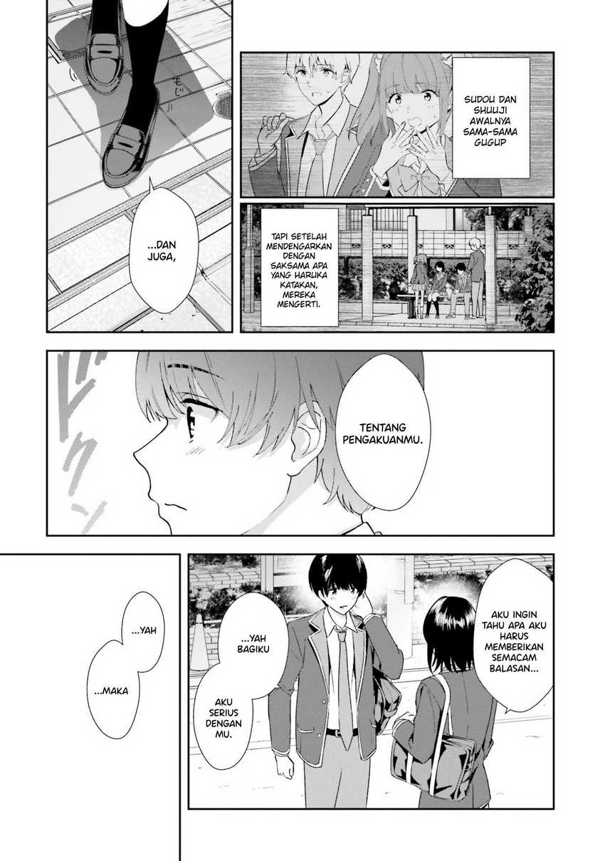 Sankaku no Kyori wa Kagiri nai Zero Chapter 17-END Gambar 24