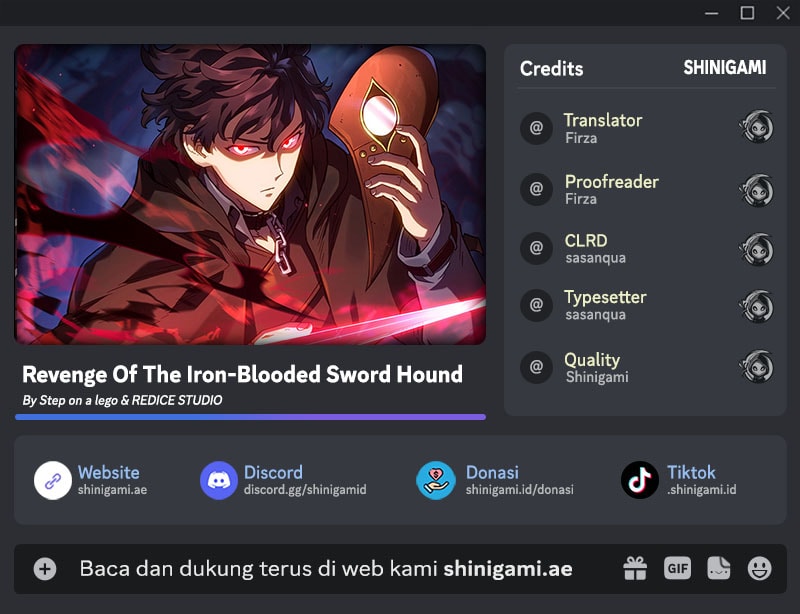 Baca Komik Revenge of the Iron-Blooded Sword Hound Chapter 111 Gambar 1