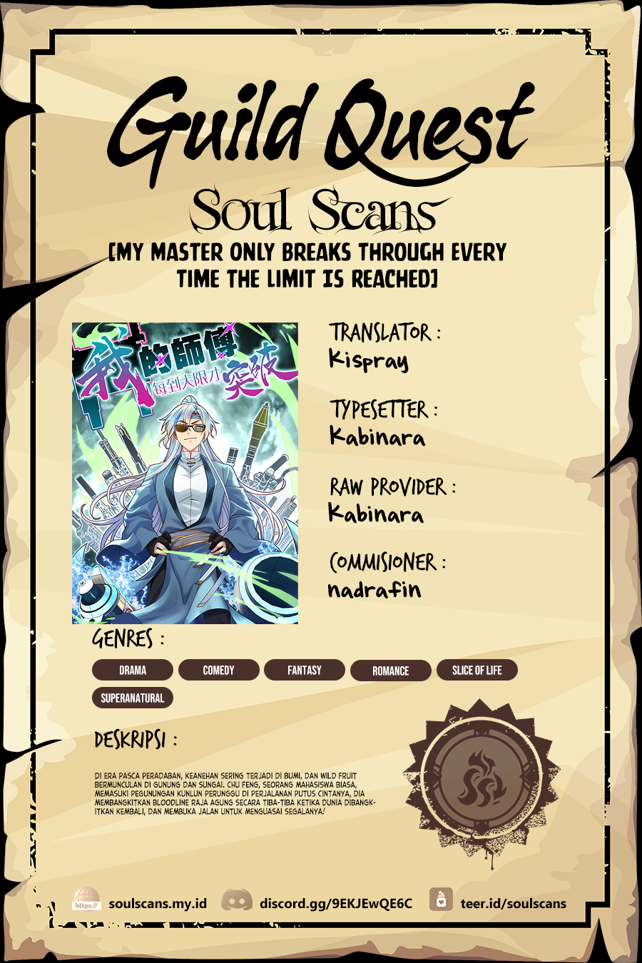 Baca Komik My Master Only Breaks Through Every Time the Limit Is Reached Chapter 160 Gambar 1