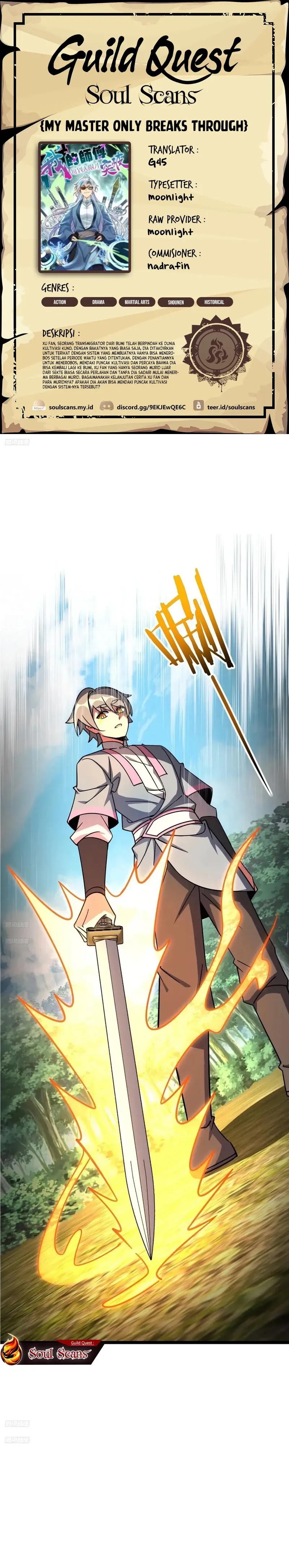 Baca Komik My Master Only Breaks Through Every Time the Limit Is Reached Chapter 151 Gambar 1