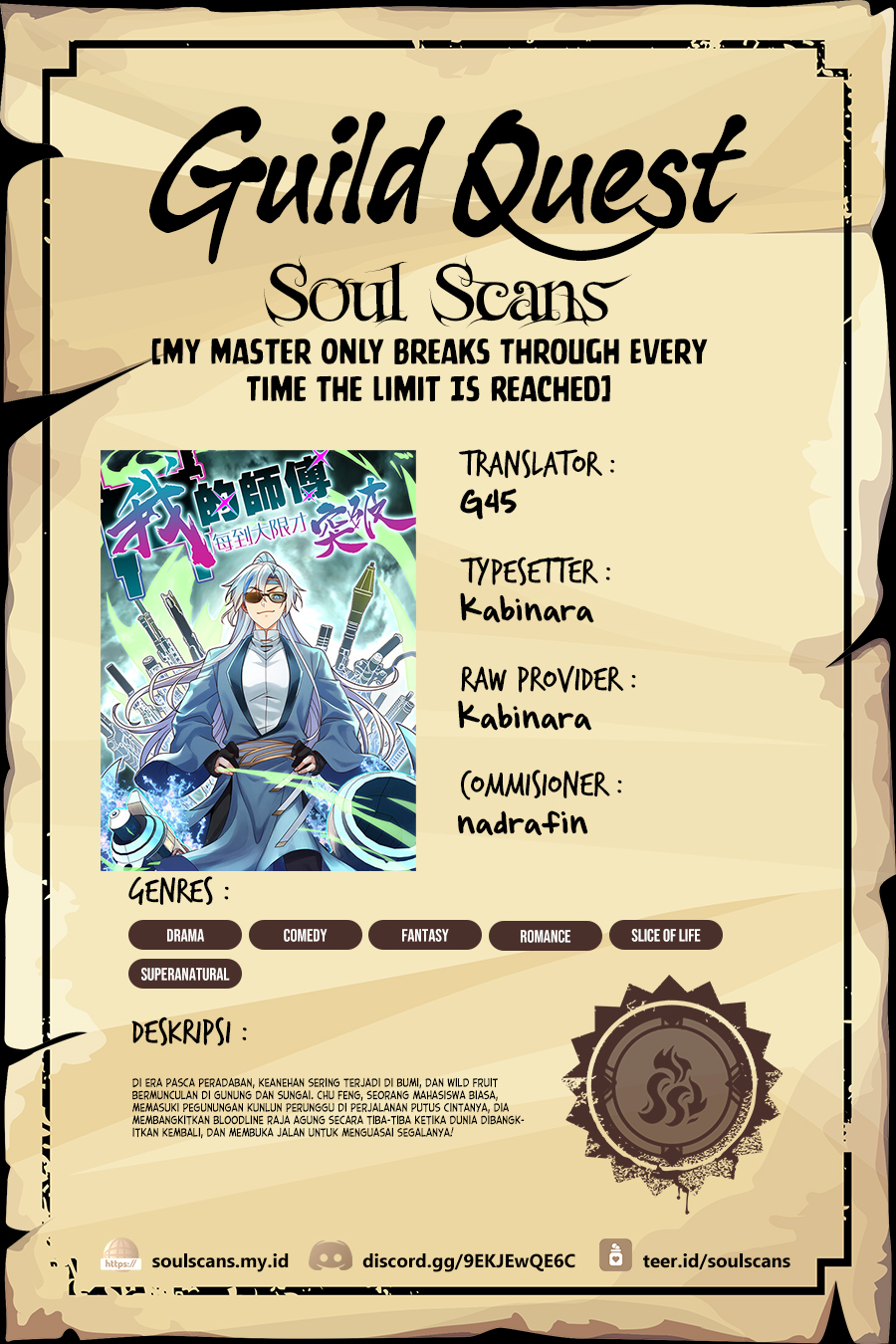 Baca Komik My Master Only Breaks Through Every Time the Limit Is Reached Chapter 134 Gambar 1