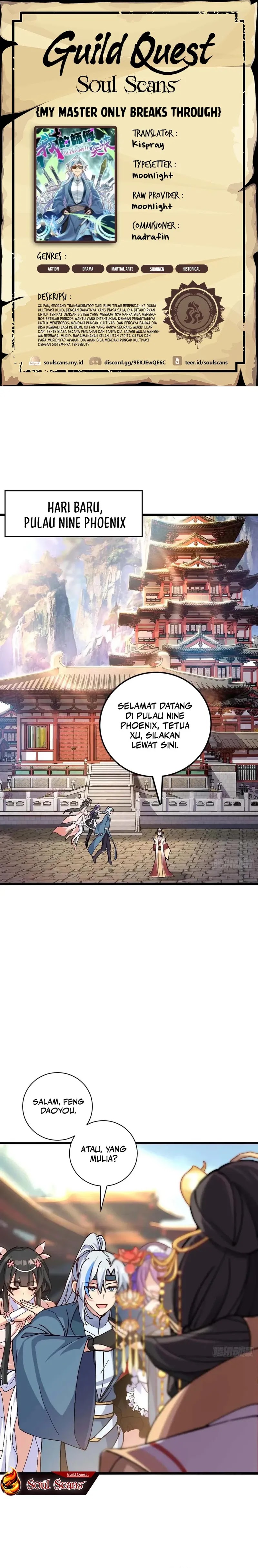 Baca Komik My Master Only Breaks Through Every Time the Limit Is Reached Chapter 132 Gambar 1
