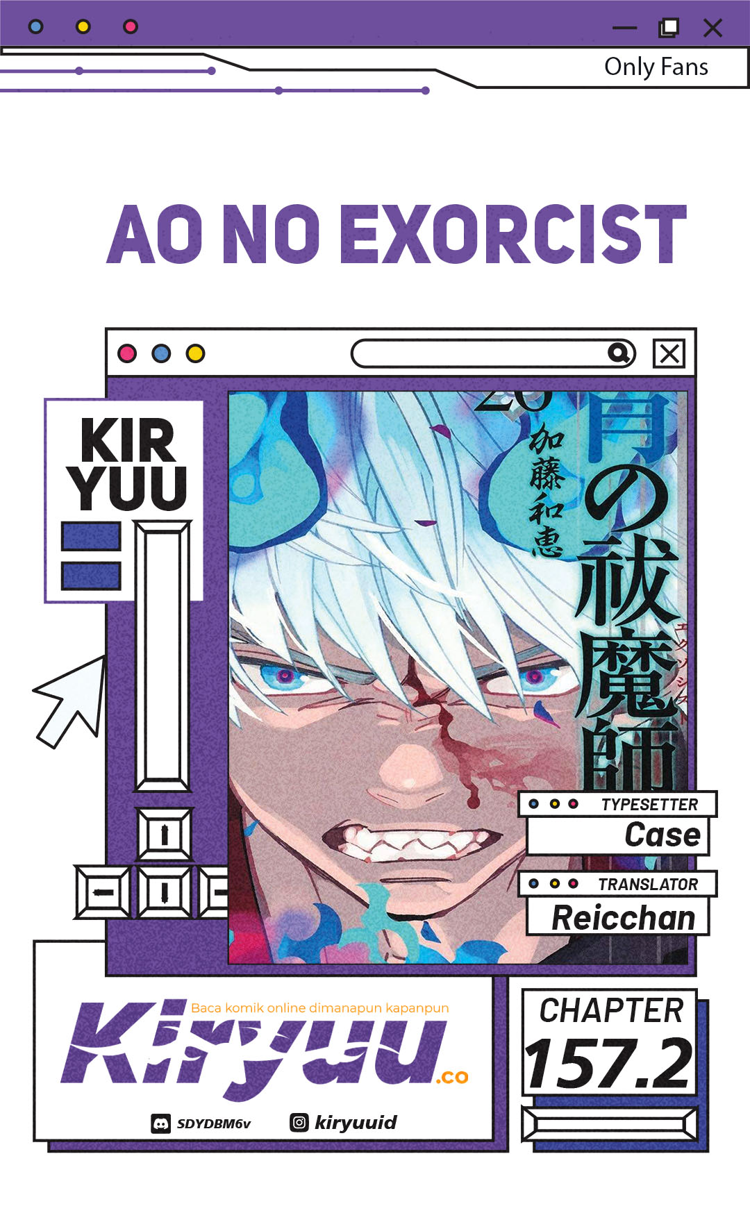 Baca Komik Ao no Exorcist Chapter 157.2 Gambar 1