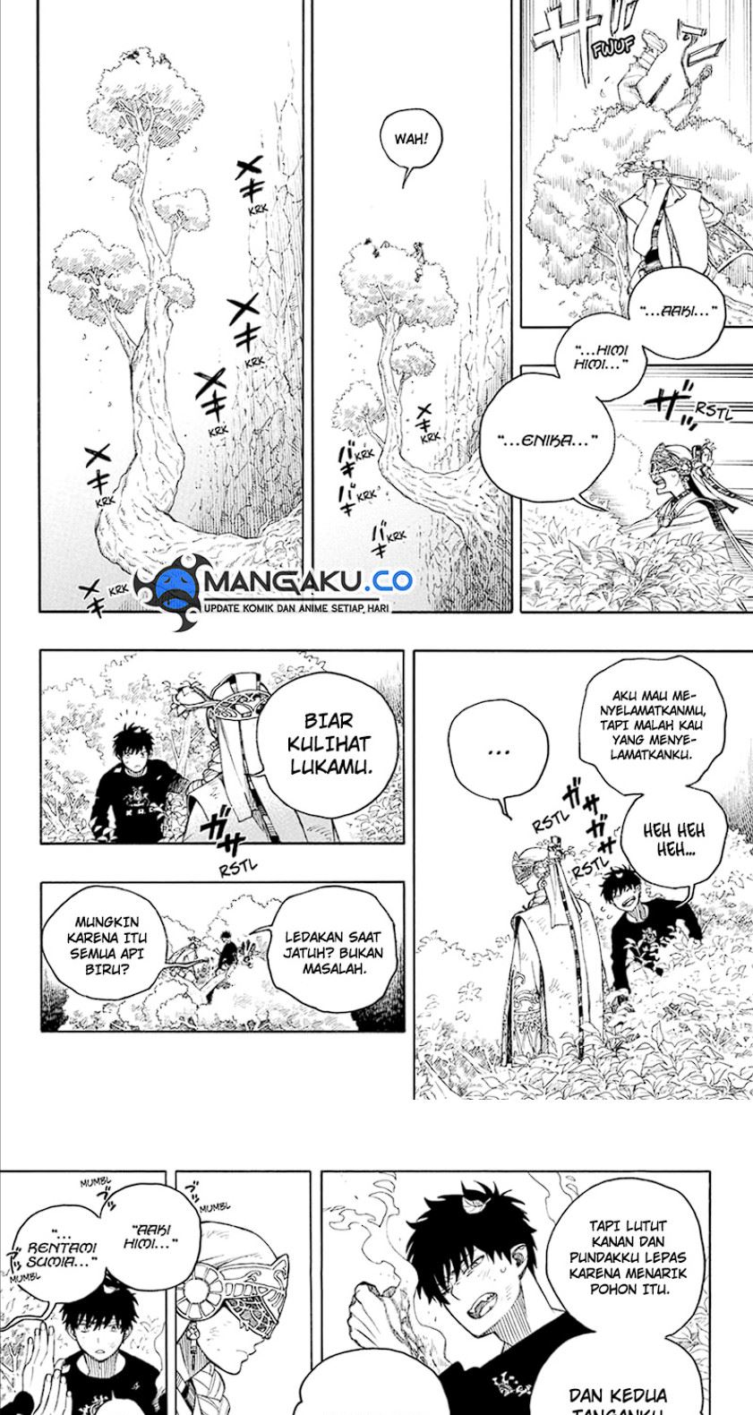 Ao no Exorcist Chapter 157 Gambar 15