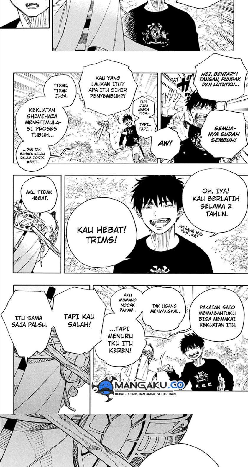 Ao no Exorcist Chapter 157 Gambar 18