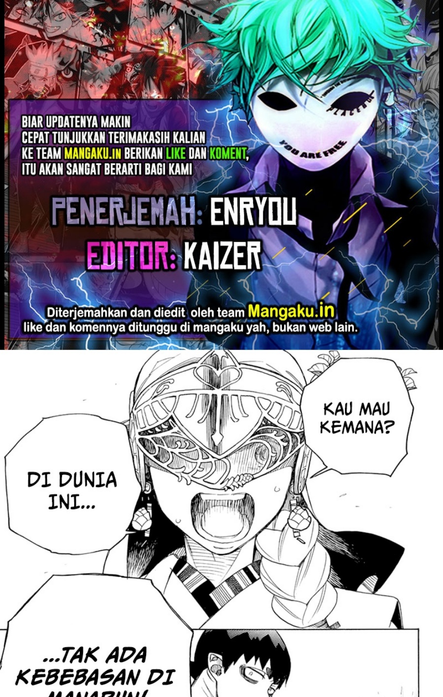 Baca Komik Ao no Exorcist Chapter 156.2 Gambar 1