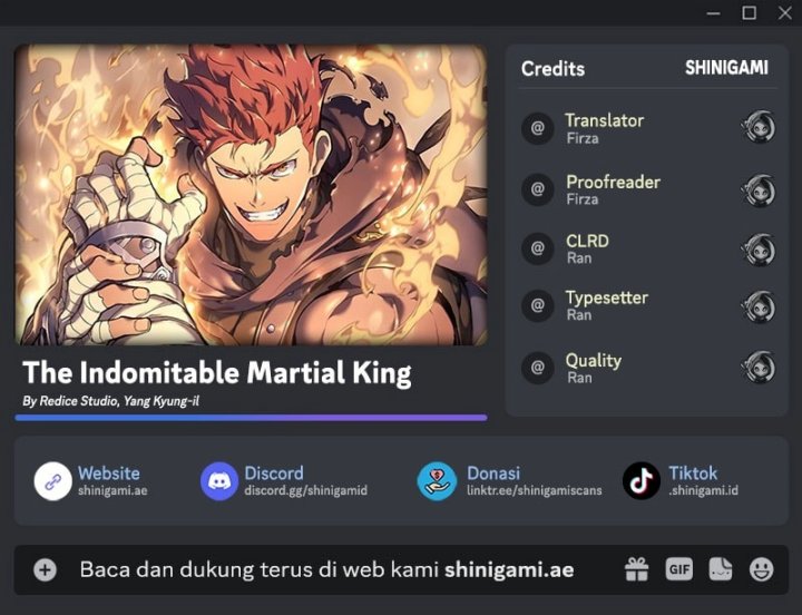 Baca Komik The Indomitable Martial King Chapter 80 Gambar 1