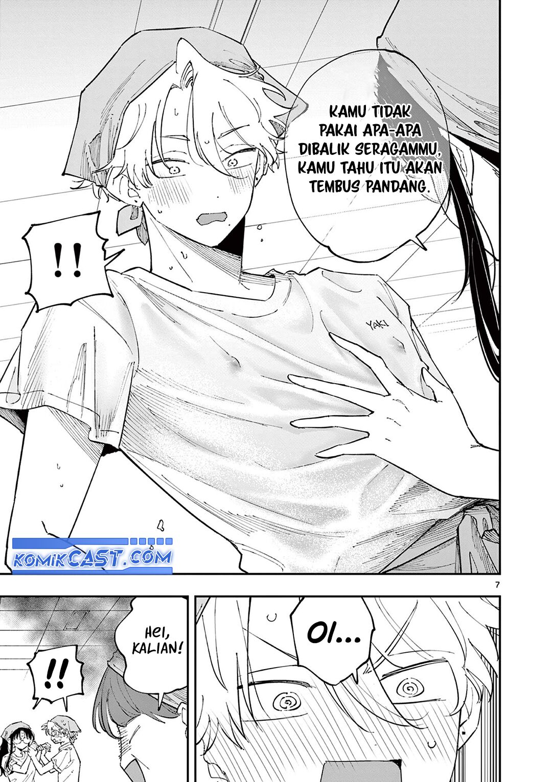 Tonari no Seki no Yatsu ga Souiu Me de Mitekuru Chapter 53 Gambar 8