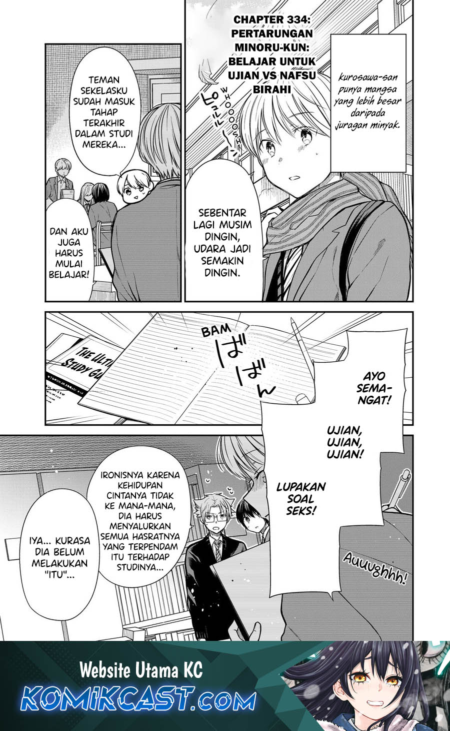 Baca Manga Danshi Koukousei wo Yashinaitai Onee-san no Hanashi Chapter 334 Gambar 2