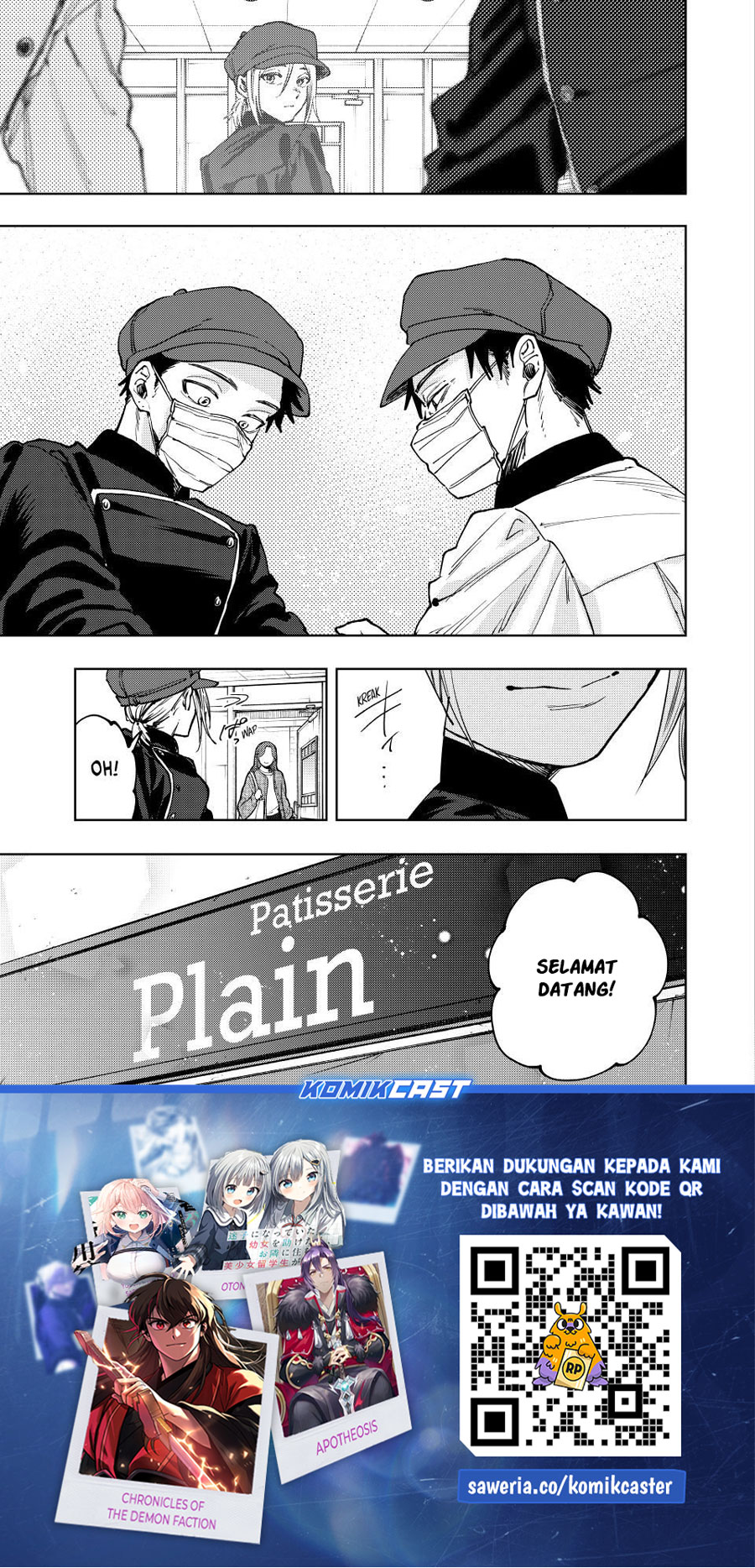 Kaoru Hana wa Rin to Saku Chapter 121 Gambar 24