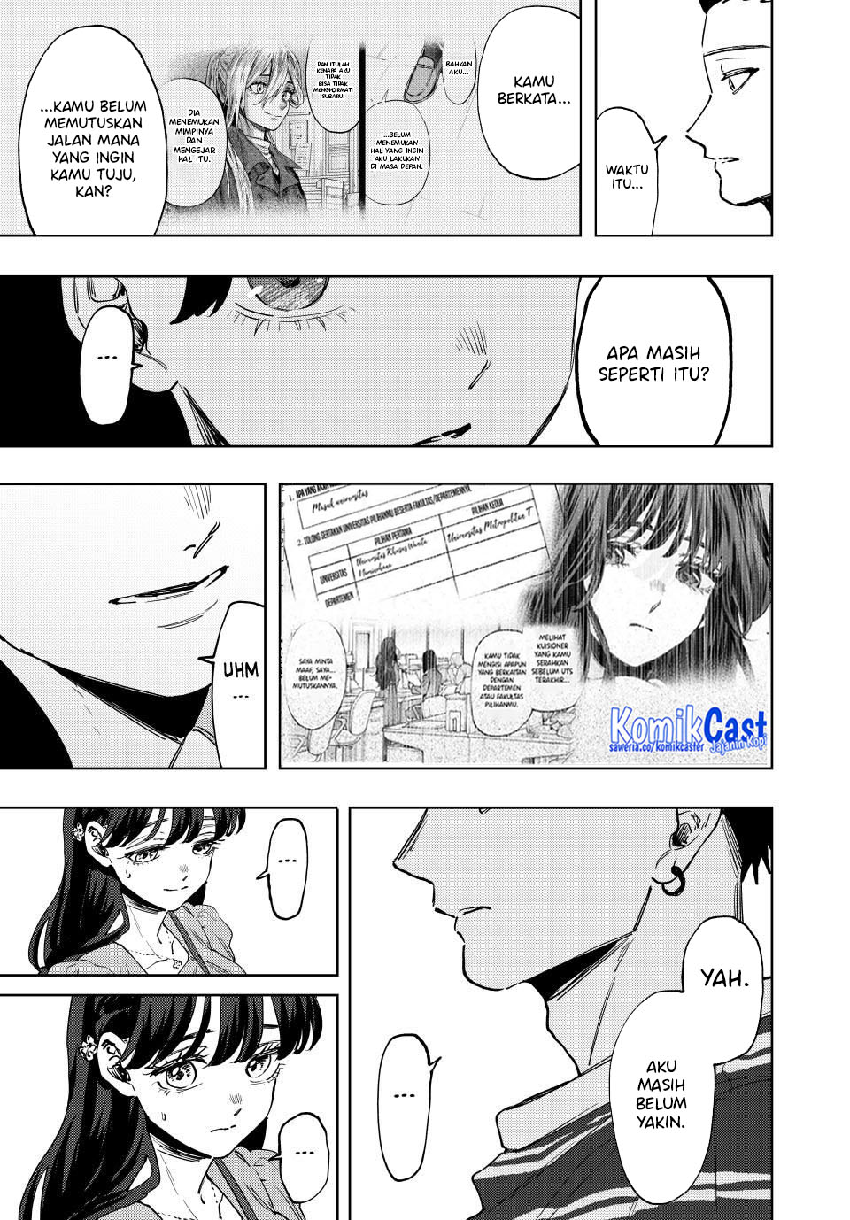 Kaoru Hana wa Rin to Saku Chapter 128 Gambar 16