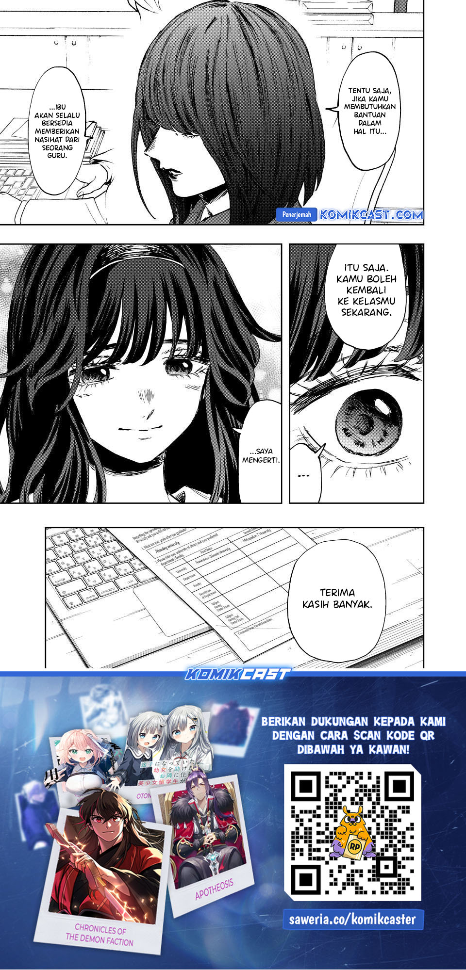 Kaoru Hana wa Rin to Saku Chapter 127 Gambar 20