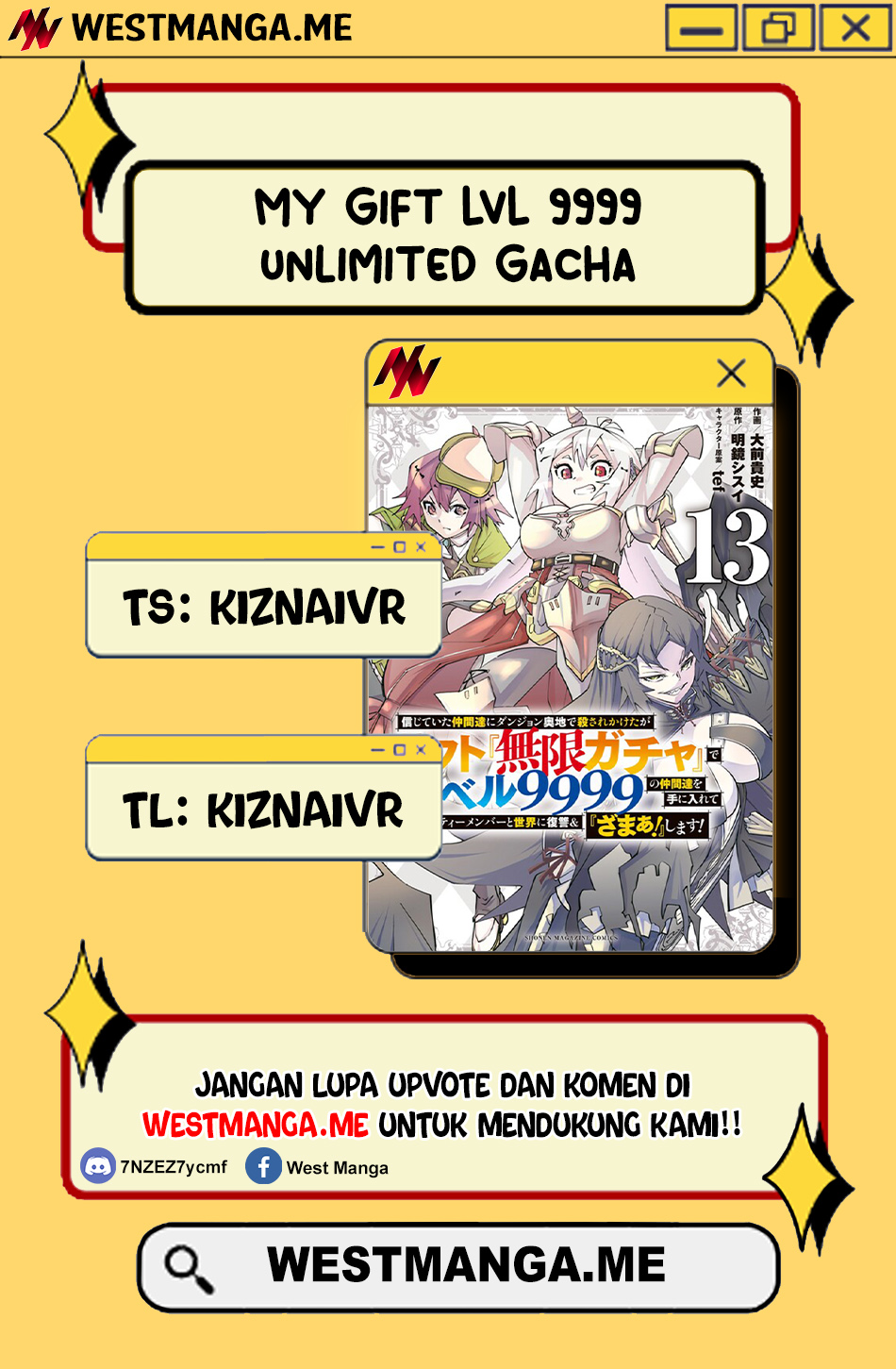 Baca Komik My Gift LVL 9999 Unlimited Gacha Chapter 163 Gambar 1