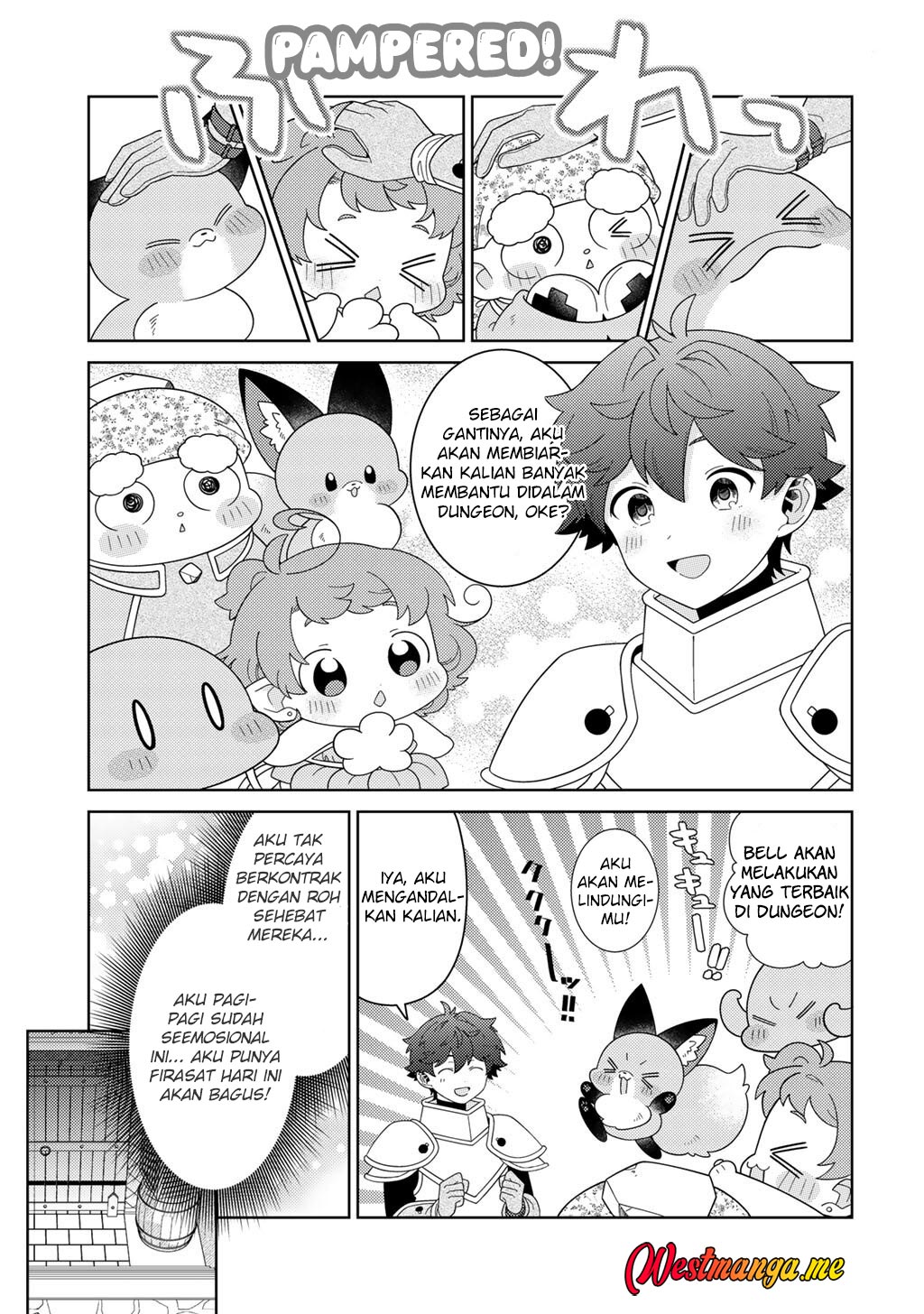 Seirei-tachi no Rakuen to Risou no Isekai Seikatsu Chapter 73 Gambar 12