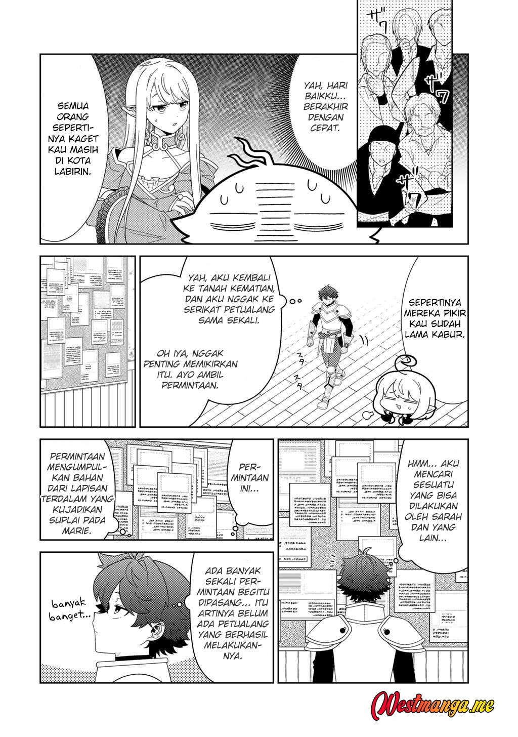 Seirei-tachi no Rakuen to Risou no Isekai Seikatsu Chapter 73 Gambar 13