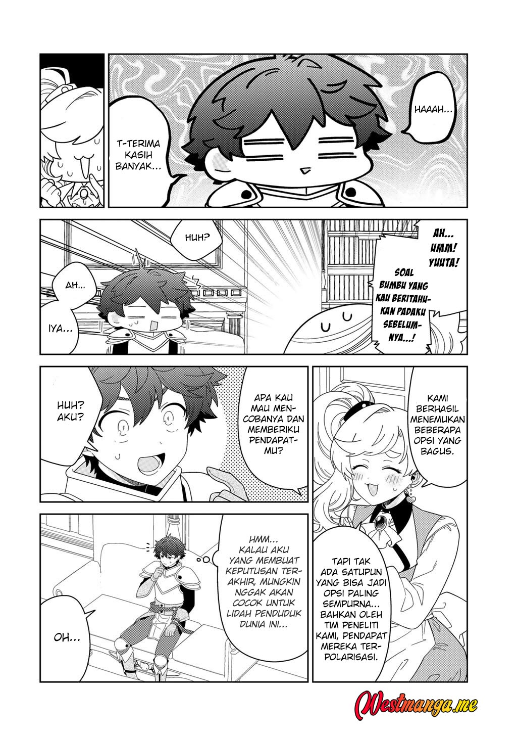 Seirei-tachi no Rakuen to Risou no Isekai Seikatsu Chapter 73 Gambar 3