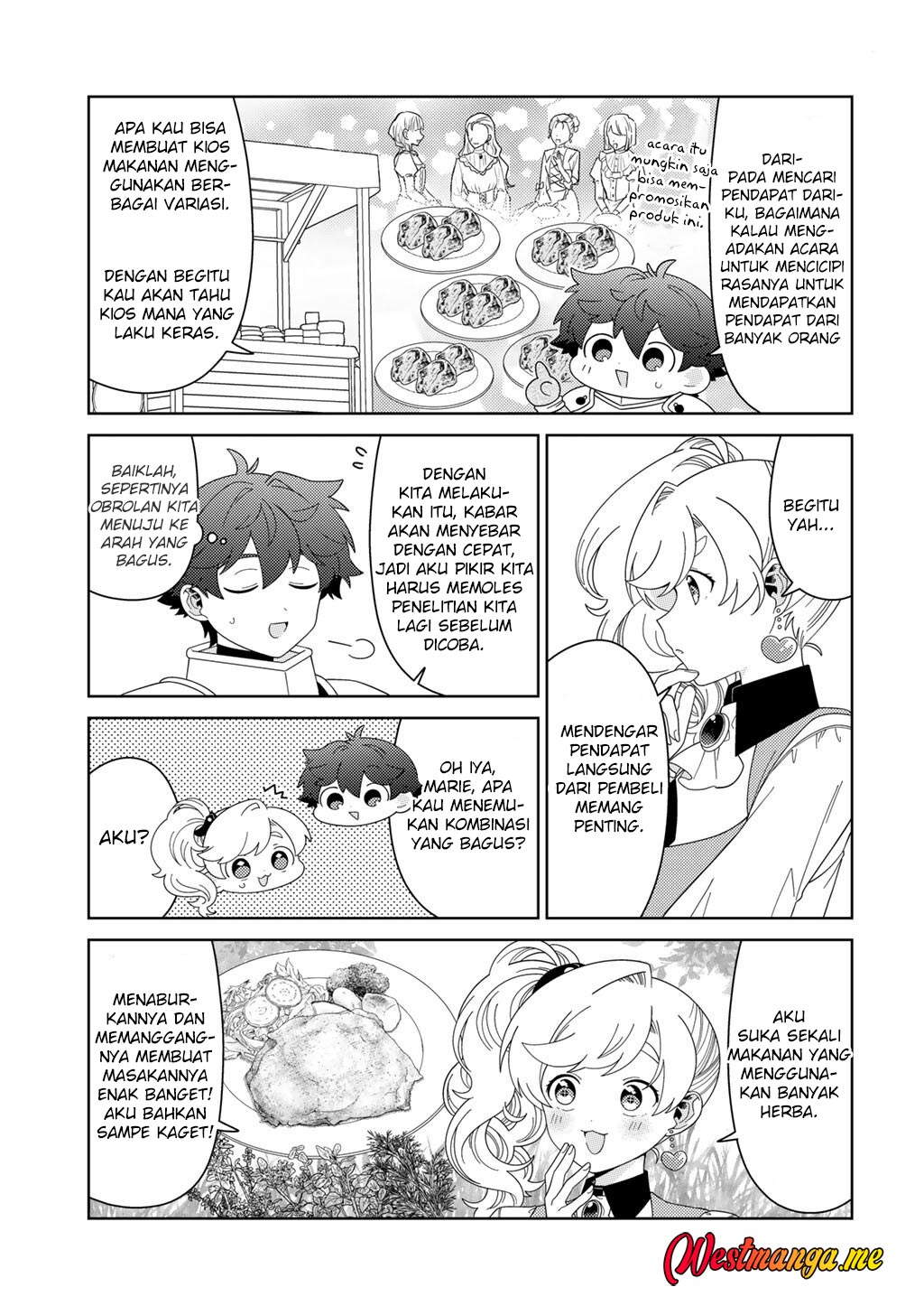 Seirei-tachi no Rakuen to Risou no Isekai Seikatsu Chapter 73 Gambar 5