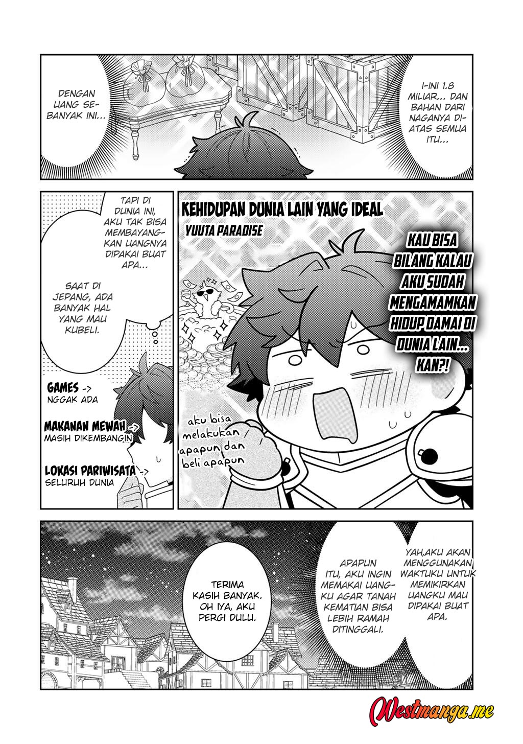Seirei-tachi no Rakuen to Risou no Isekai Seikatsu Chapter 73 Gambar 8