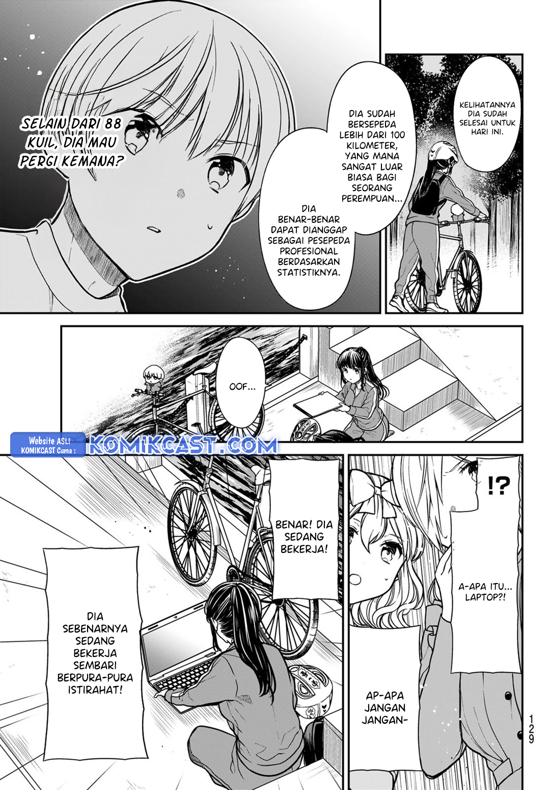 Danshi Koukousei wo Yashinaitai Onee-san no Hanashi Chapter 340 Gambar 4