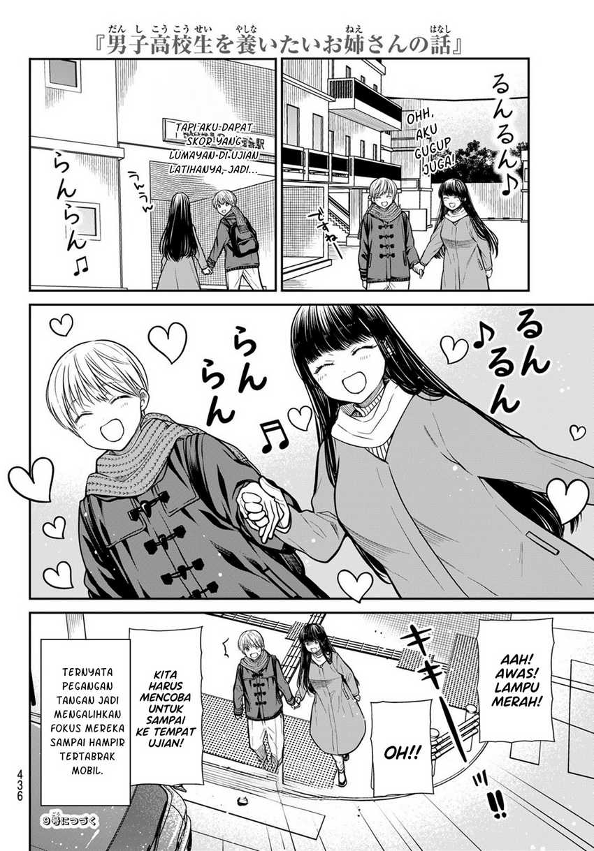Danshi Koukousei wo Yashinaitai Onee-san no Hanashi Chapter 344 Gambar 5