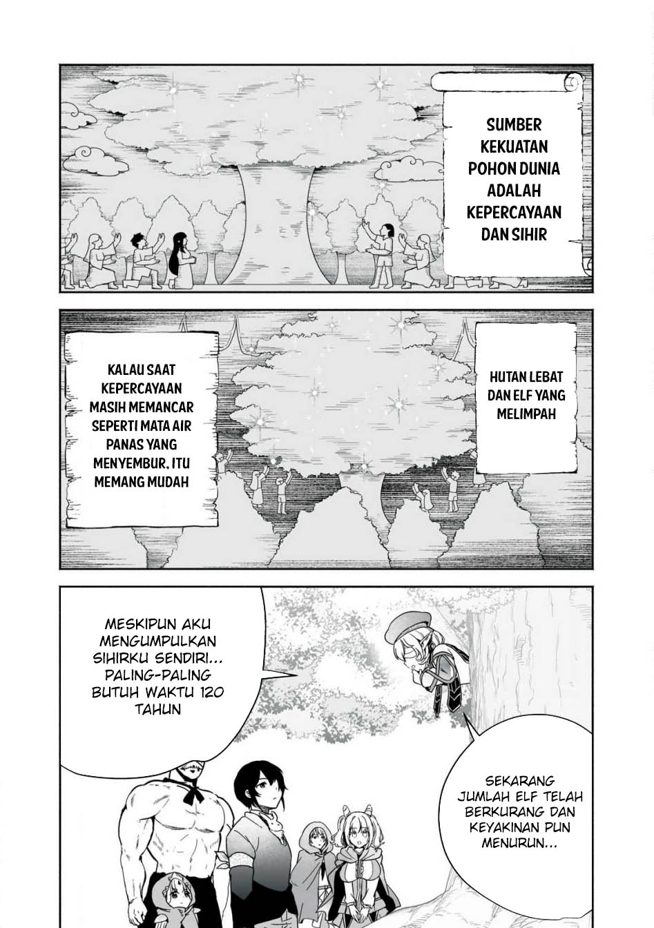 Tensei Kizoku no Bannou Kaitaku Kara ~”Kakudai & Shukushou” Sukiru o Tsukatte Itara Saikyou Ryouchi ni Narimashita~ Chapter 48 Gambar 10
