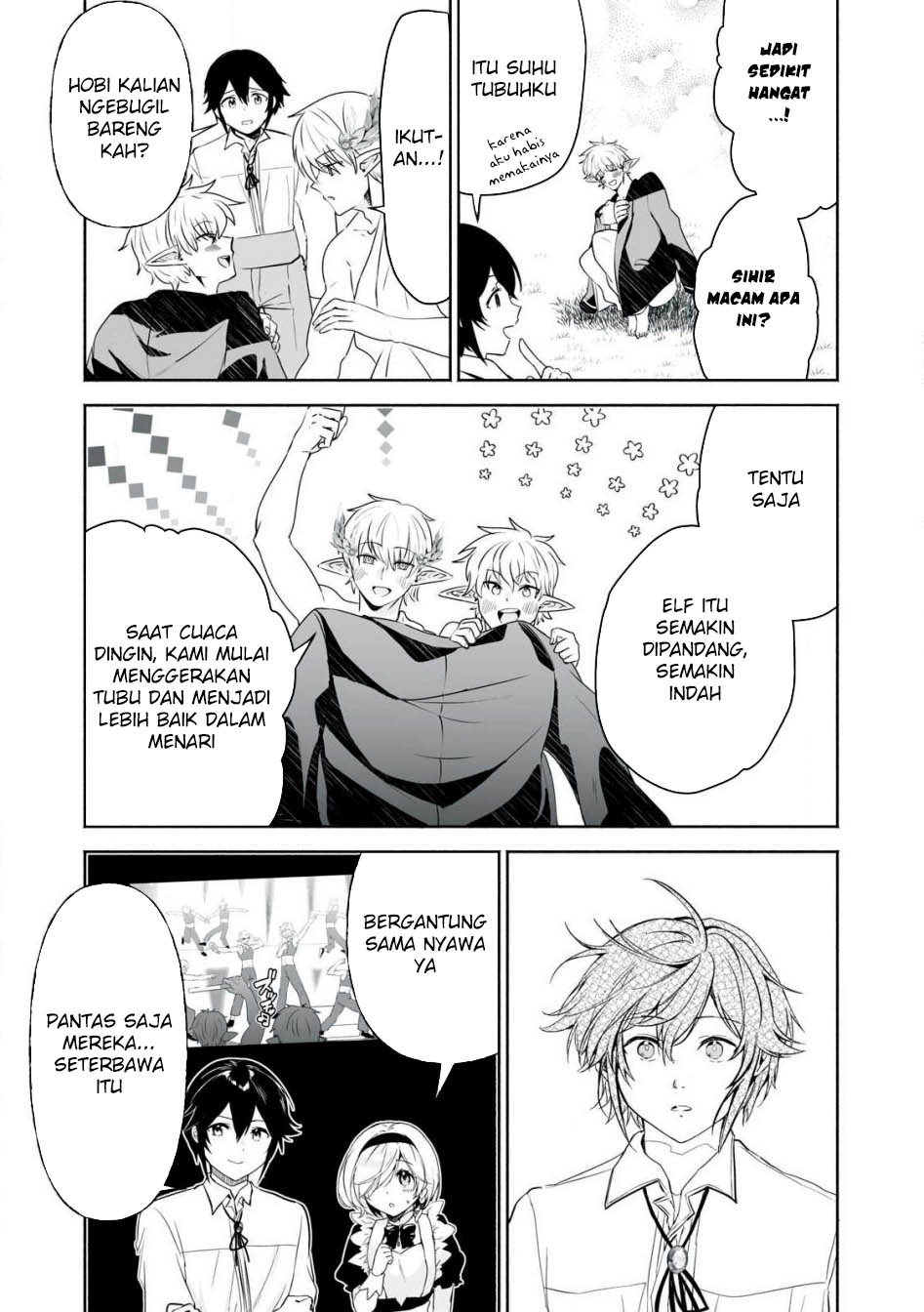 Tensei Kizoku no Bannou Kaitaku Kara ~”Kakudai & Shukushou” Sukiru o Tsukatte Itara Saikyou Ryouchi ni Narimashita~ Chapter 48 Gambar 35