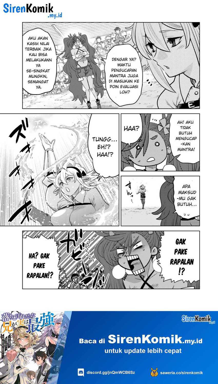 Ochikobore Datta Ani Ga Jitsuha Saikyou: Shijou Saikyou No Yuusha Wa Tensei-shi, Gakuen De Mujikaku Ni Musou Suru Chapter 35 Gambar 26
