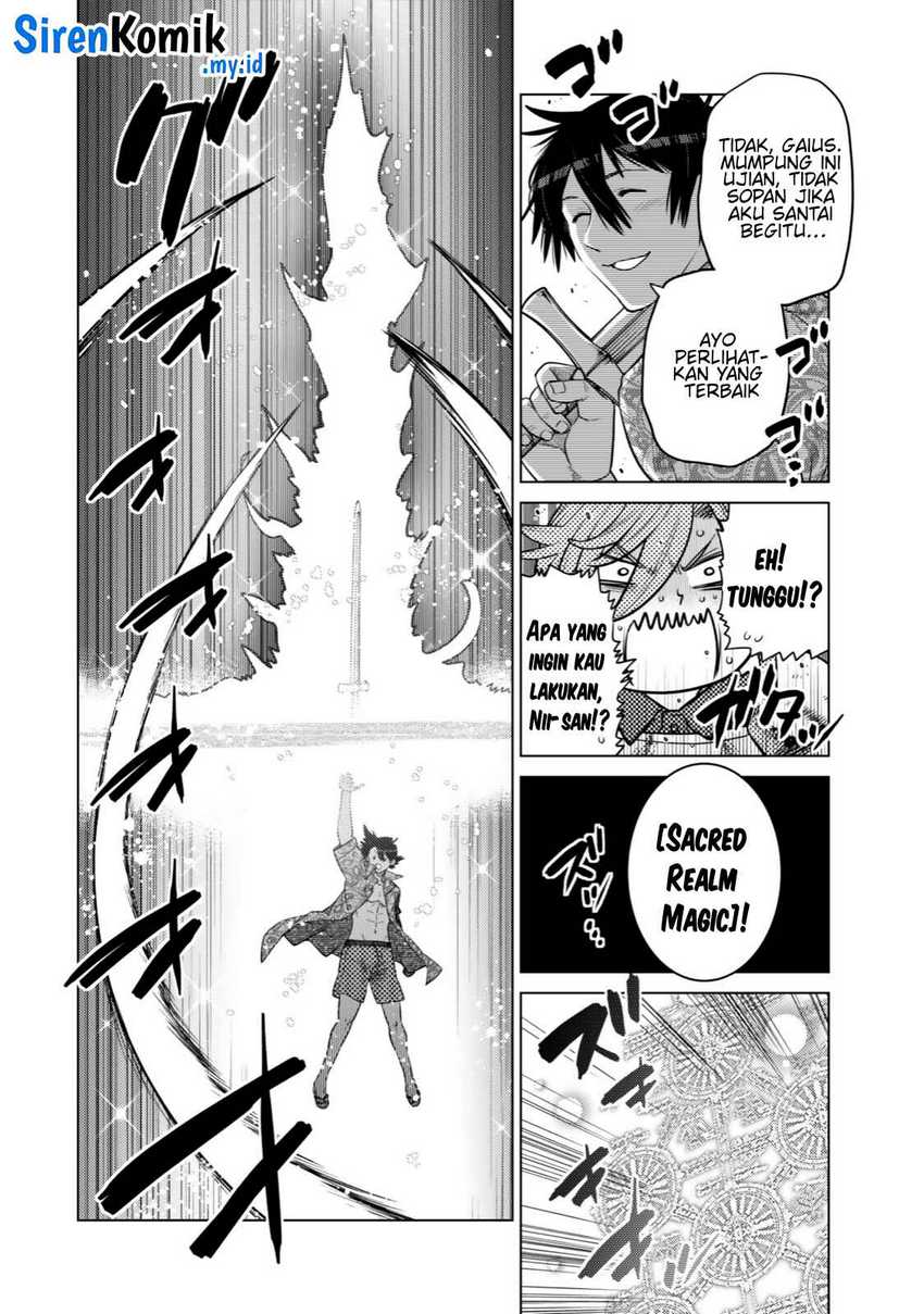 Ochikobore Datta Ani Ga Jitsuha Saikyou: Shijou Saikyou No Yuusha Wa Tensei-shi, Gakuen De Mujikaku Ni Musou Suru Chapter 35 Gambar 37