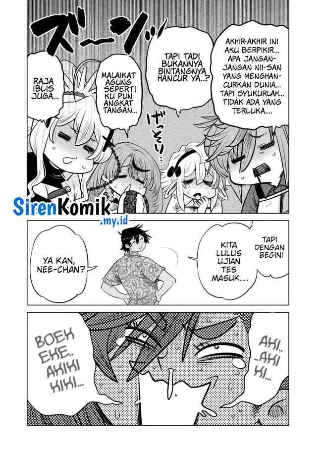 Ochikobore Datta Ani Ga Jitsuha Saikyou: Shijou Saikyou No Yuusha Wa Tensei-shi, Gakuen De Mujikaku Ni Musou Suru Chapter 35 Gambar 44