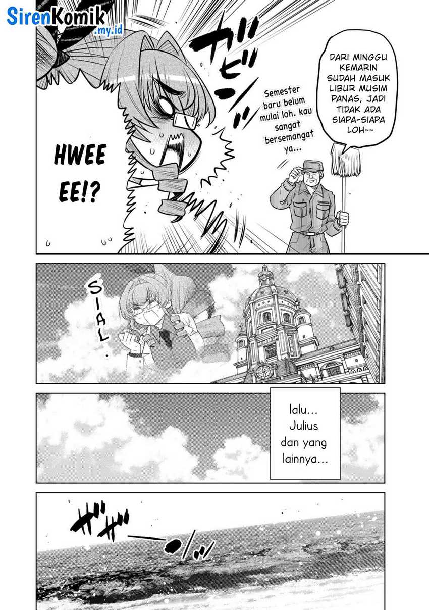 Ochikobore Datta Ani Ga Jitsuha Saikyou: Shijou Saikyou No Yuusha Wa Tensei-shi, Gakuen De Mujikaku Ni Musou Suru Chapter 35 Gambar 7