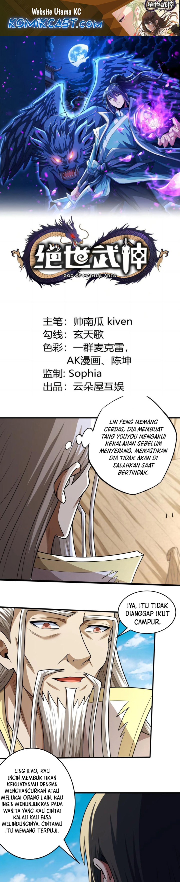 Baca Manhua God of Martial Arts Chapter 808 Gambar 2