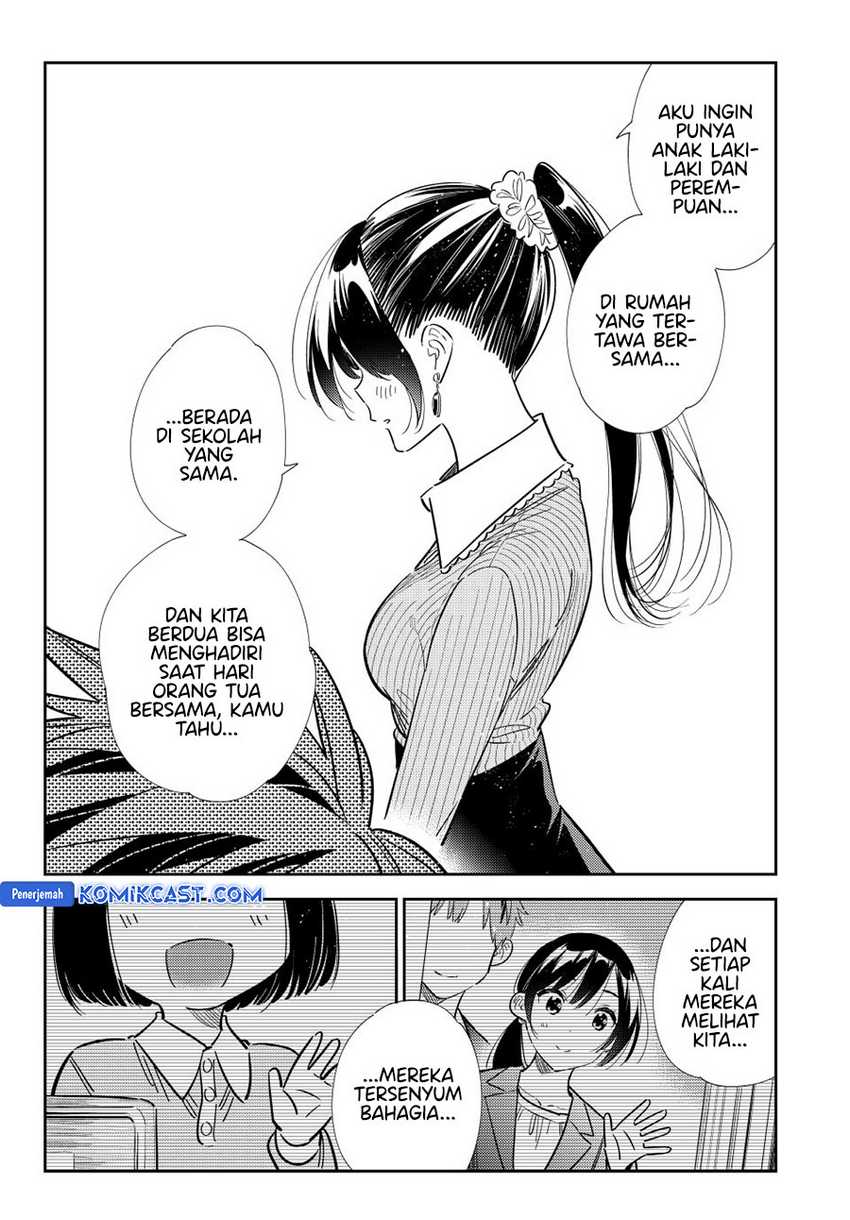 Kanojo Okarishimasu Chapter 364 Gambar 17