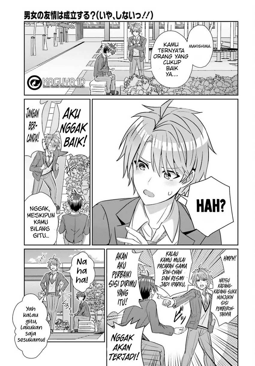 Danjou no Yuujou wa Seiritsu Suru? (Iya, Shinai!!) Chapter 25 Gambar 20